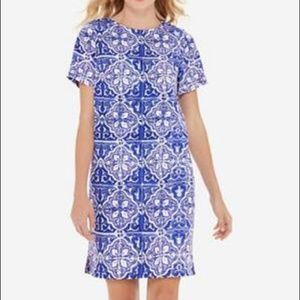 The Limited blue periwinkle shift dress sz PXS